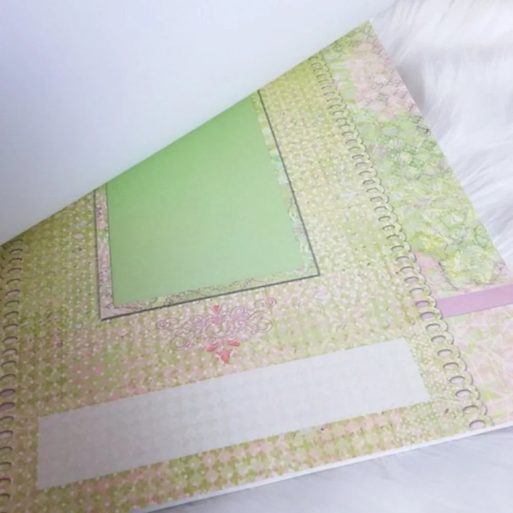 Scrapbook & Frame A Name Papers 12 x 12
